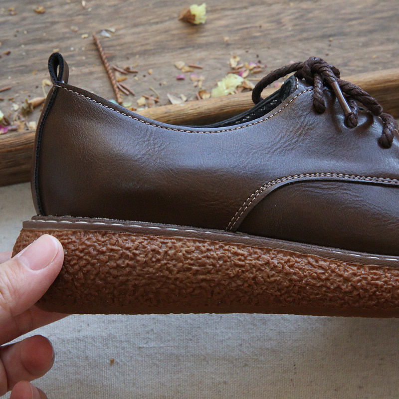 Wide Toe Box Platform Loafers Shoes Loafers - Image 8