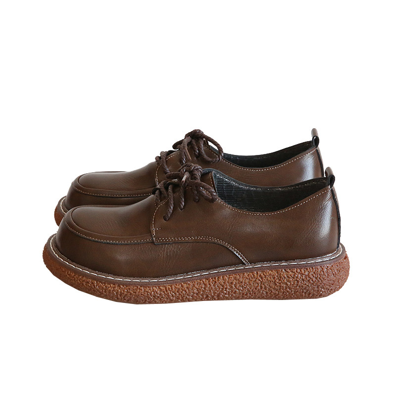 Wide Toe Box Platform Loafers Shoes Loafers - Image 10