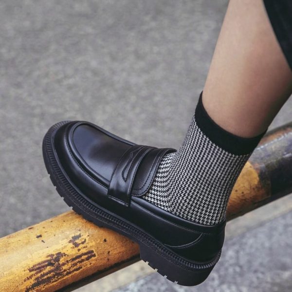Classic Vintage Loafers Black Loafers