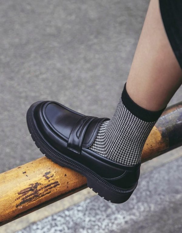 Classic Vintage Loafers Black Loafers