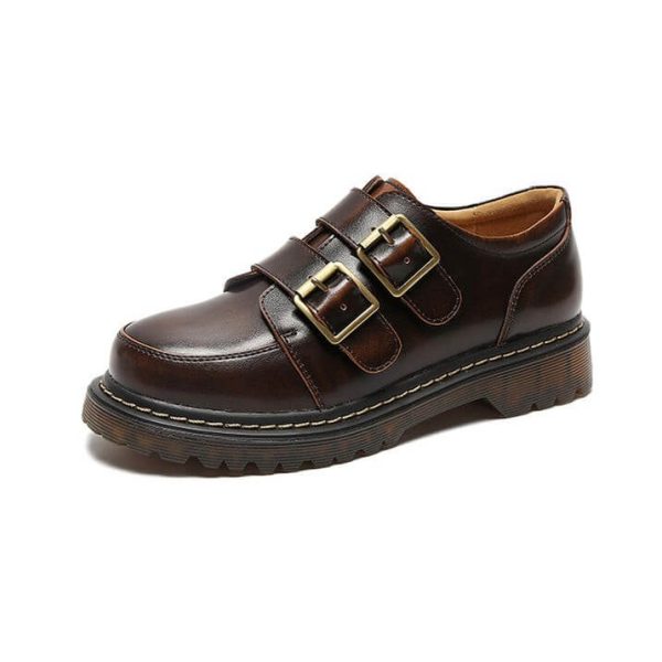Double Buckle Front Mary Janes Mary Jane Shoes