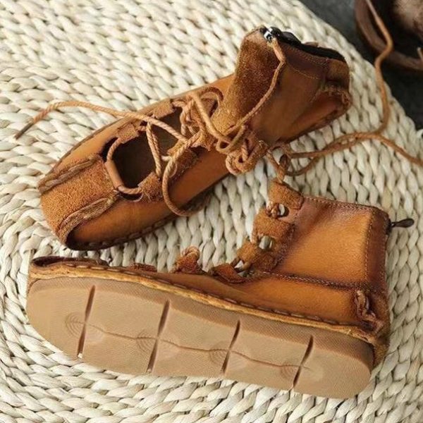 Front Handmade Summer Flat Shoes Flat Shoes