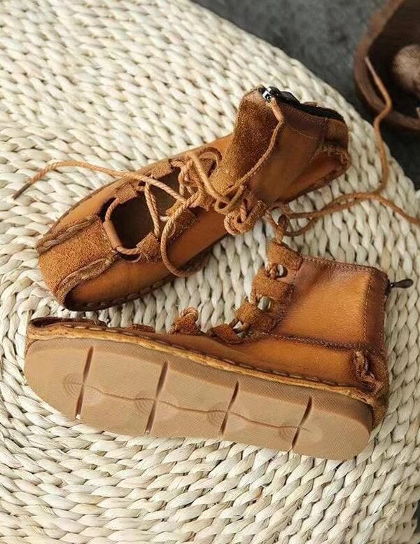 Front Handmade Summer Flat Shoes Flat Shoes