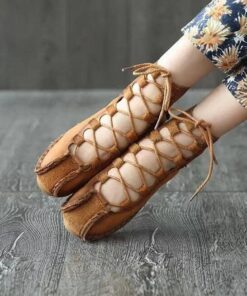 Alternative view of Front Handmade Summer Flat Shoes Flat Shoes