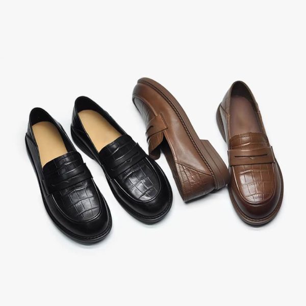 Handmade Vintage Comfortable Loafers Loafers