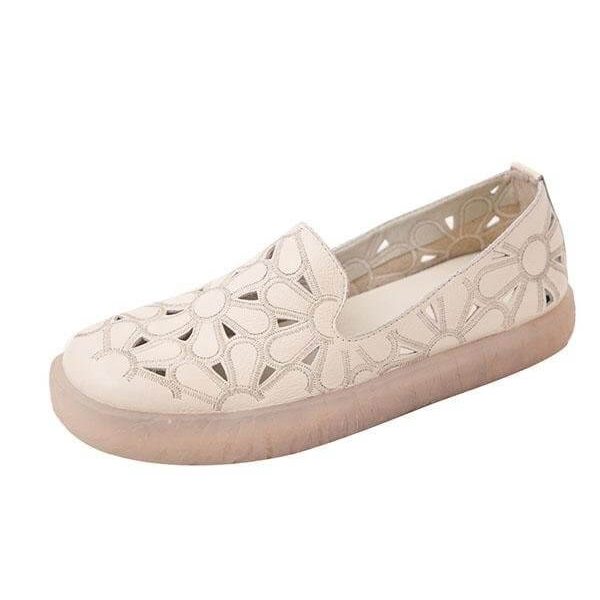 Handmade Leather Comfortable Flat Shoes Flat Shoes