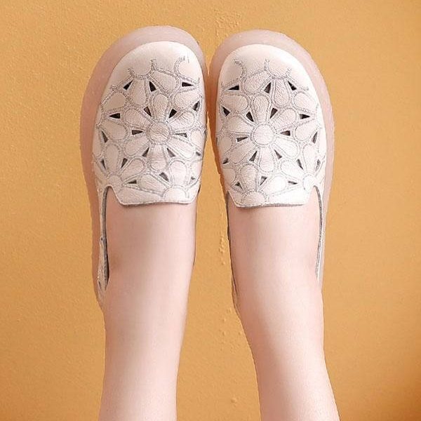 Alternative view of Handmade Leather Comfortable Flat Shoes Flat Shoes
