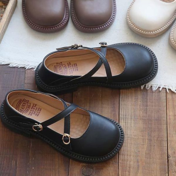 Alternative view of Cross Buckle Mary Jane shoes Mary Jane Shoes