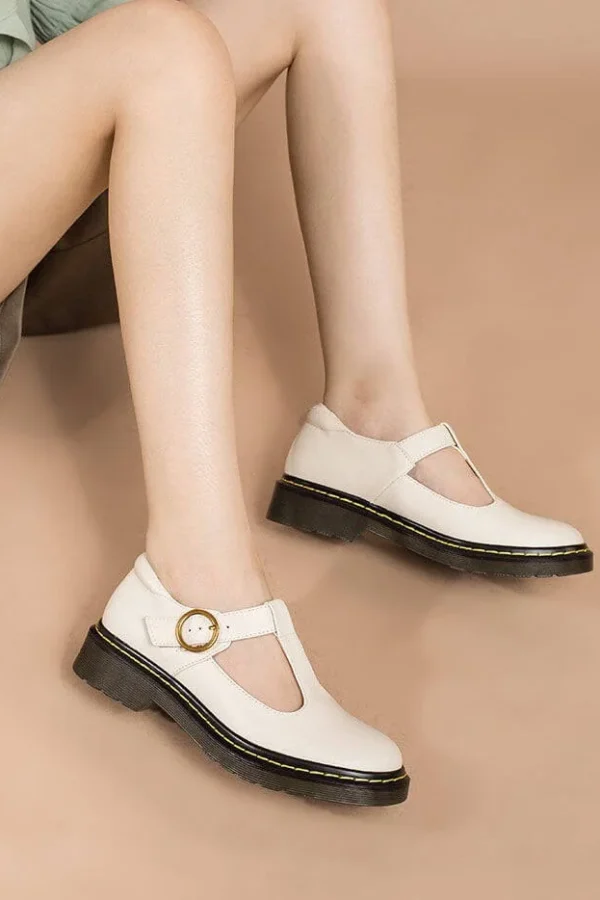 Handmade Real Leather Mary Jane Shoes Mary Jane Shoes