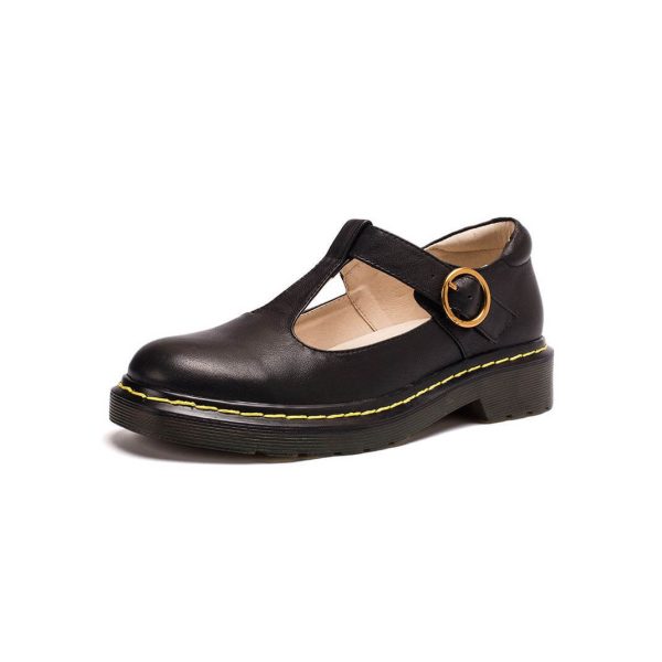 Handmade Real Leather Mary Jane Shoes Mary Jane Shoes