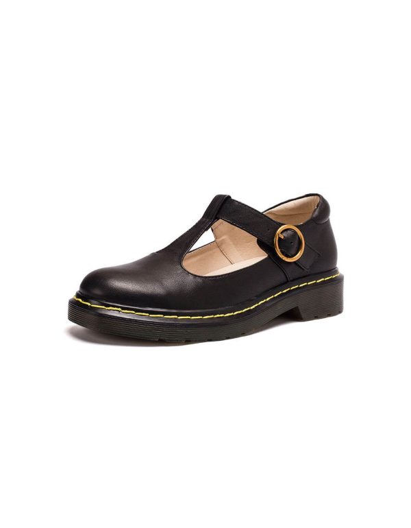 Handmade Real Leather Mary Jane Shoes Mary Jane Shoes