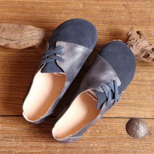 Alternative view of Comfortable Side Handmade Retro Flat shoes Flat Shoes