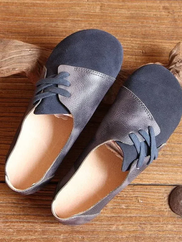 Alternative view of Comfortable Side Handmade Retro Flat shoes Flat Shoes