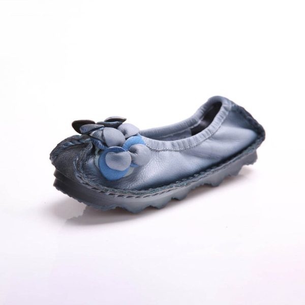 Handmade Comfortable Soft Leather Retro Flat Shoes Flat Shoes