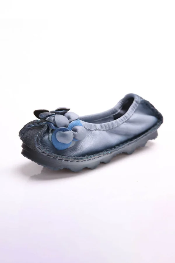 Handmade Comfortable Soft Leather Retro Flat Shoes Flat Shoes