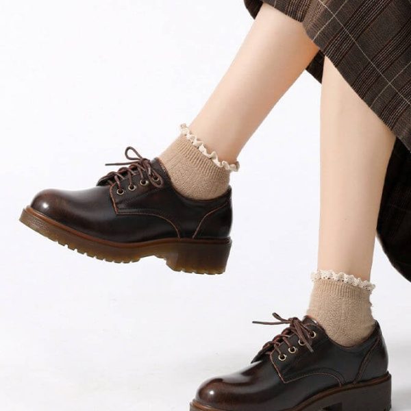 Alternative view of Flower Printed Liner Mary Jane Shoes Mary Jane Shoes