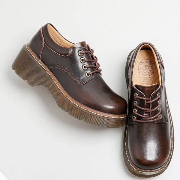 Alternative view of Round Head Platform Mary Jane Shoes Mary Jane Shoes