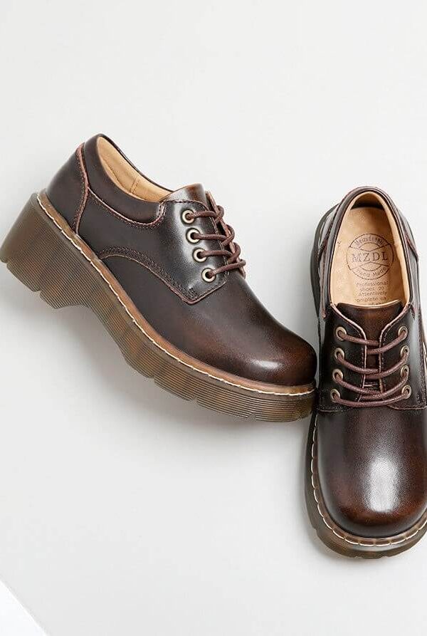 Alternative view of Round Head Platform Mary Jane Shoes Mary Jane Shoes