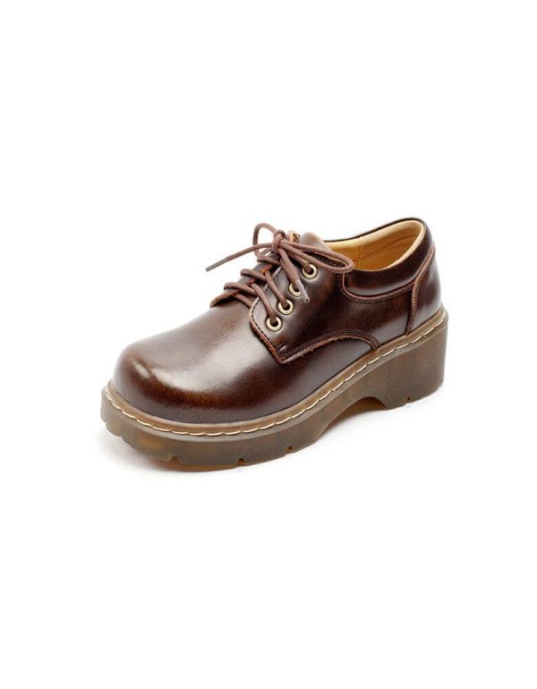 Round Head Platform Mary Jane Shoes Mary Jane Shoes