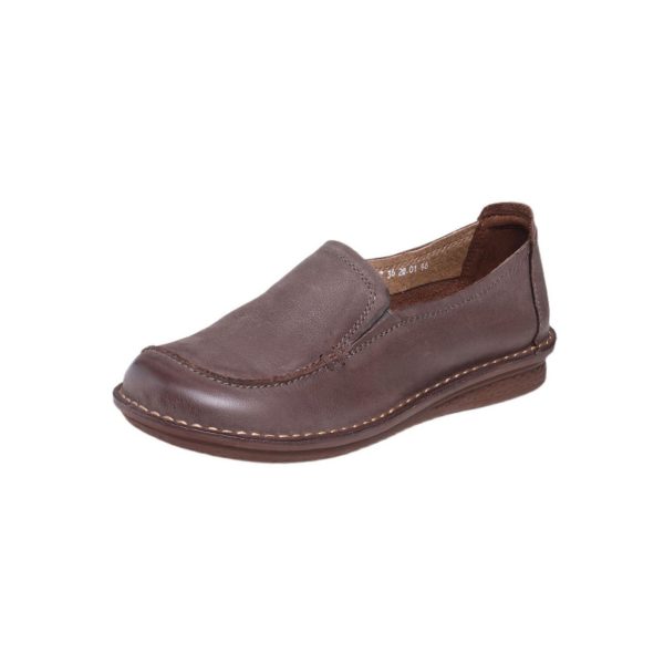 Comfortable Handmade Retro Leather Flats Flat Shoes