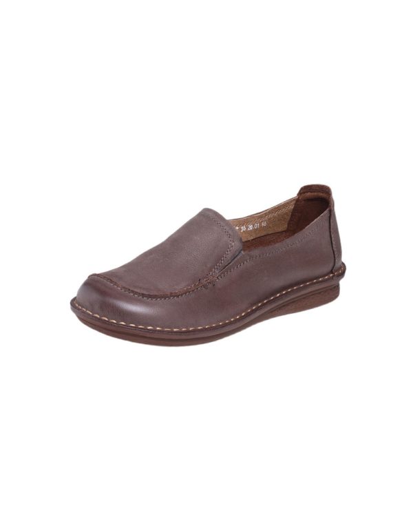 Comfortable Handmade Retro Leather Flats Flat Shoes