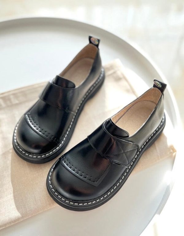 Round Head Velcro Mary Jane Shoe Mary Jane Shoes