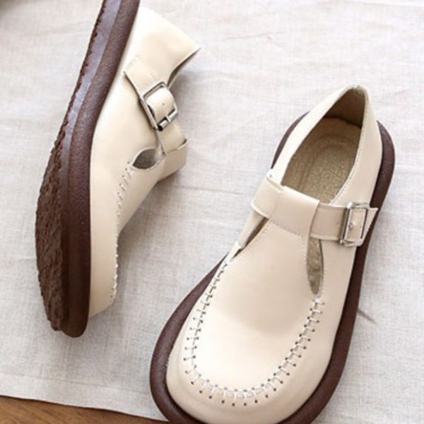 Alternative view of Spring Wide Head Comfortable Loafers Loafers