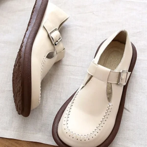 Alternative view of Spring Wide Head Comfortable Loafers Loafers