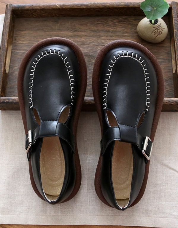 Spring Wide Head Comfortable Loafers Loafers