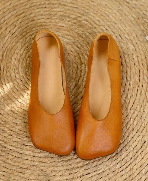 Alternative view of Soft Bottom Retro Flat Shoes Flat Shoes
