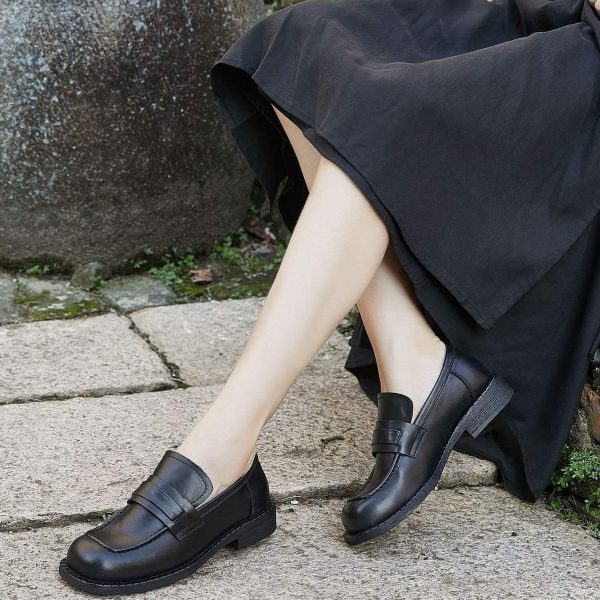 Alternative view of Square Head Loafers for Women Loafers