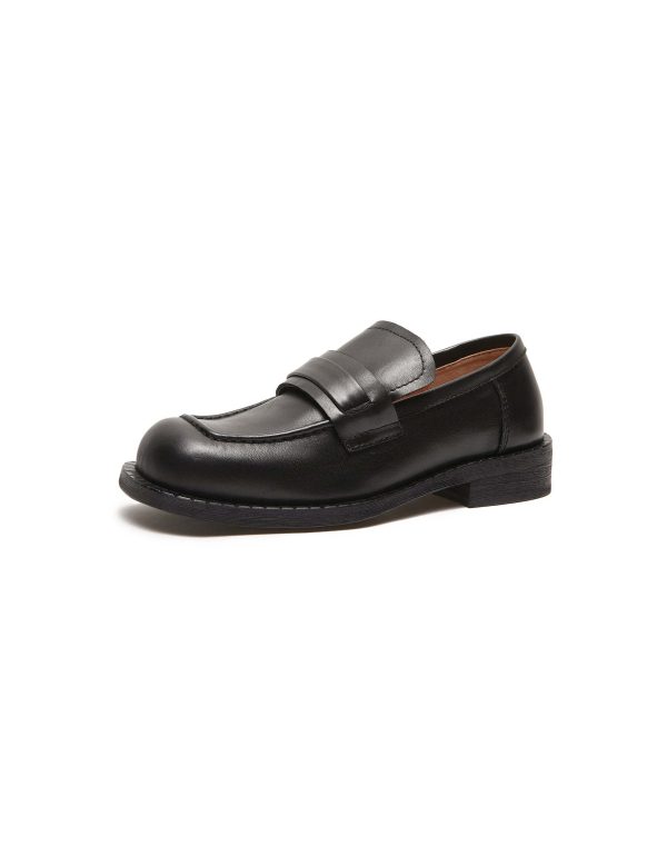Square Head Loafers for Women Loafers