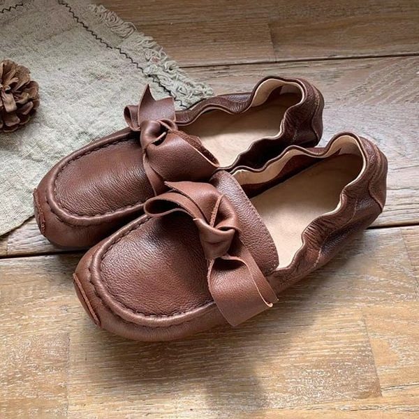 Alternative view of Retro Comfortable Loafers Loafers