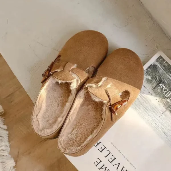 Alternative view of Round Head Suede Birkenstock Shoes Flat Shoes