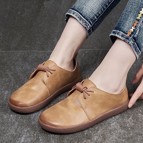 Comfortable Retro Flat Shoes Flat Shoes
