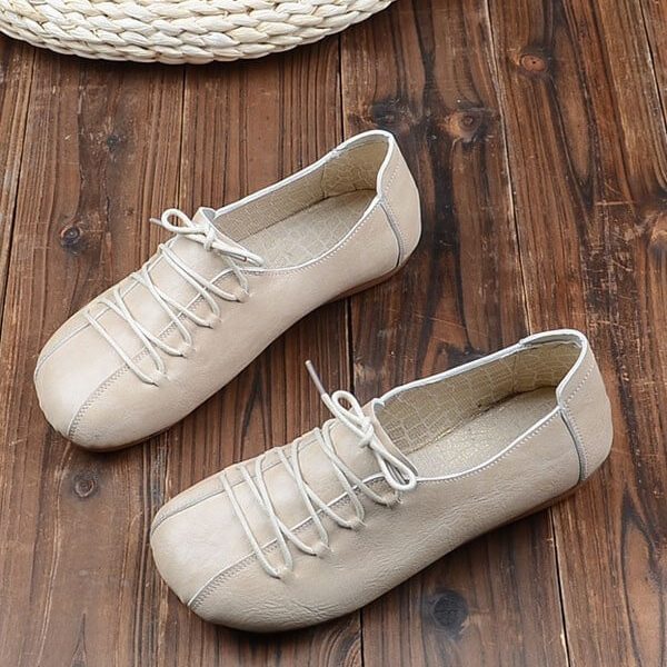 Lace Up Flats for Women Flat Shoes