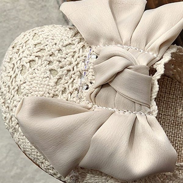 Alternative view of Summer Cute Comfortable Bowknot Flat Shoes Flat Shoes