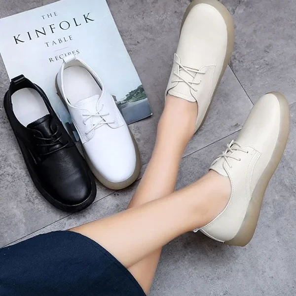 Spring Comfortable Casual Flat Shoes White Flat Shoes