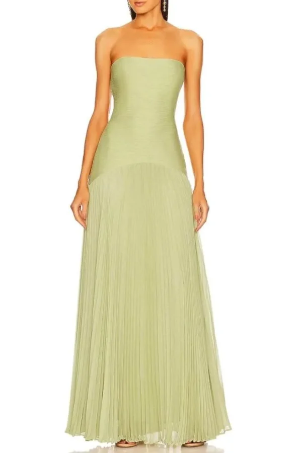 Ruched Spandex Tube Dress Casual Streetwear Y2K Style