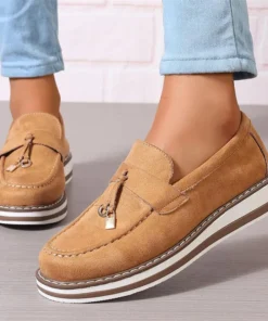 Spring and Autumn Plus Size Women's Casual Slip-On Loafers