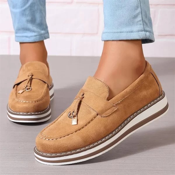 Spring and Autumn Plus Size Women's Casual Slip-On Loafers