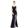 Womens Sequin Mermaid Evening Dress Slim Fit Formal Prom Party Gown