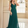 Emerald Green Sequin Backless Slim Evening Gown Womens Bridesmaid Dress