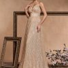 Backless Sequin Long Mermaid Evening Dress Bridesmaid Gown