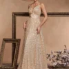 Backless Sequin Long Mermaid Evening Dress Bridesmaid Gown
