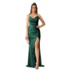 Sequin Evening Dress Sleeveless Spaghetti Strap Sexy Maxi Dress