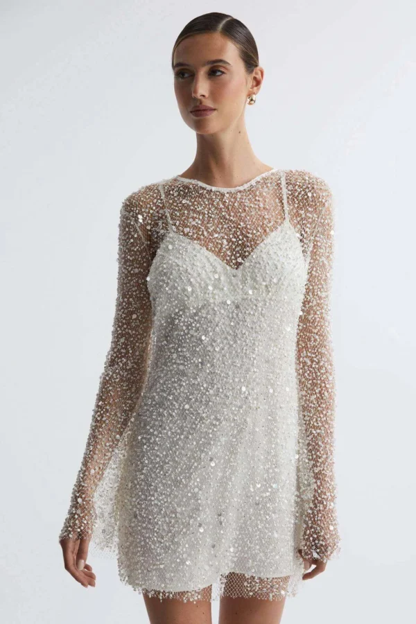 2025跨境亚马逊独立站跨境女装大小泡珠透视网纱两件套吊带连衣裙