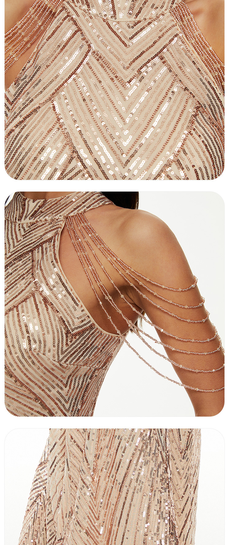 Sequin Mermaid Evening Gown Off Shoulder Slim Long Party Wedding Dress