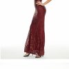 Sequin Mermaid Evening Gown Off Shoulder Slim Long Party Wedding Dress