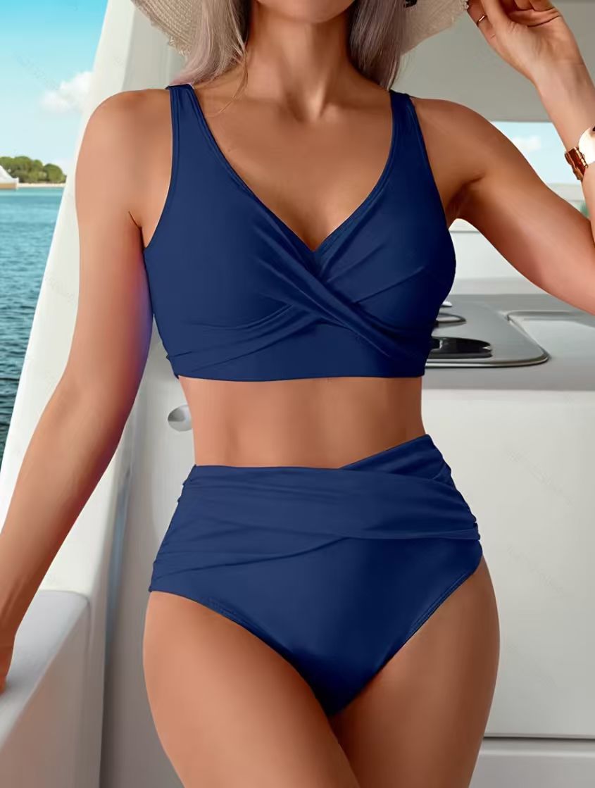 Women's Two Piece Swimsuit Quick Dry Stretchy Padded Wirefree Beach Vacation